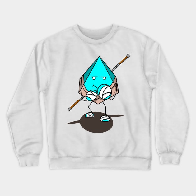 Monk D8 Crewneck Sweatshirt by AlstonArt